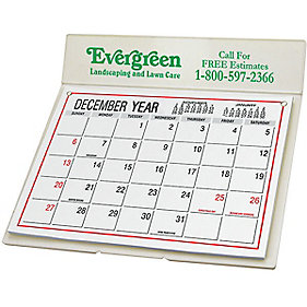 Desk Calendar With Mailing Envelope